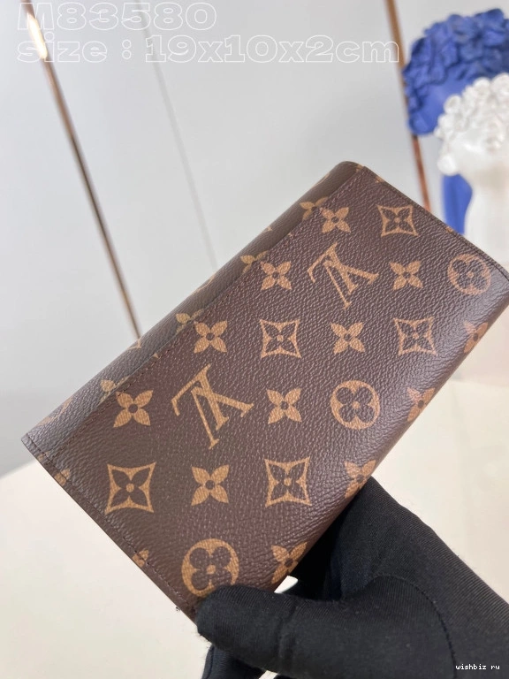 WIS Vuitton Louis WALLET-19*10.5*2cm SARAH 0804
